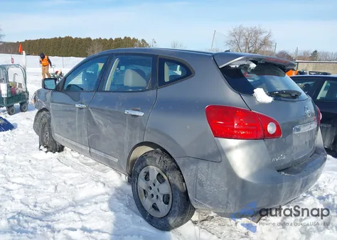 2011 Nissan Rogue S из США, поврежденный, VIN JN8AS5MVXBW669205